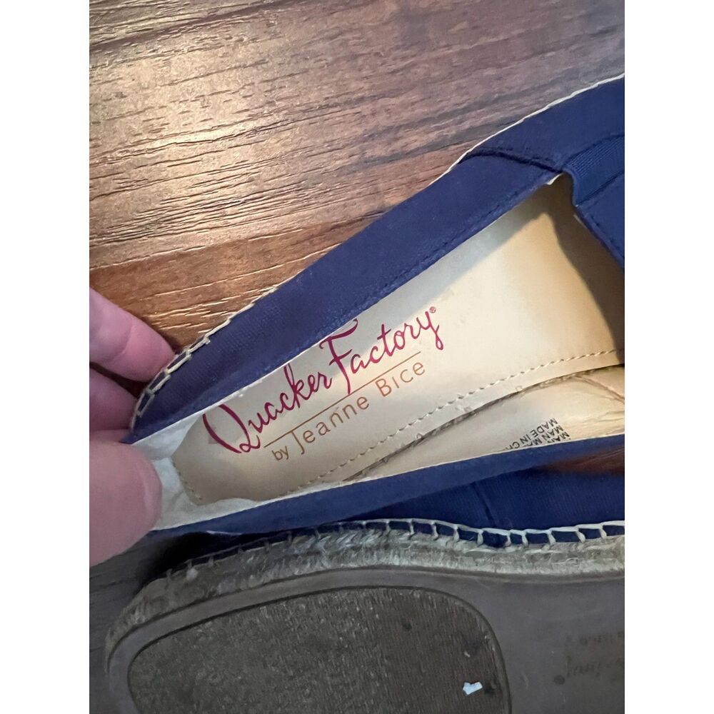 Quacker Factory Sequin Flag Espadrilles Womens 4t… - image 3